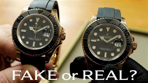 rolex yacht master real vs fake